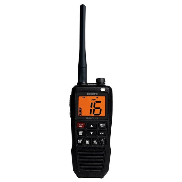 Uniden Atlantis 275 Floating Handheld VHF Marine Radio ATLANTIS 275